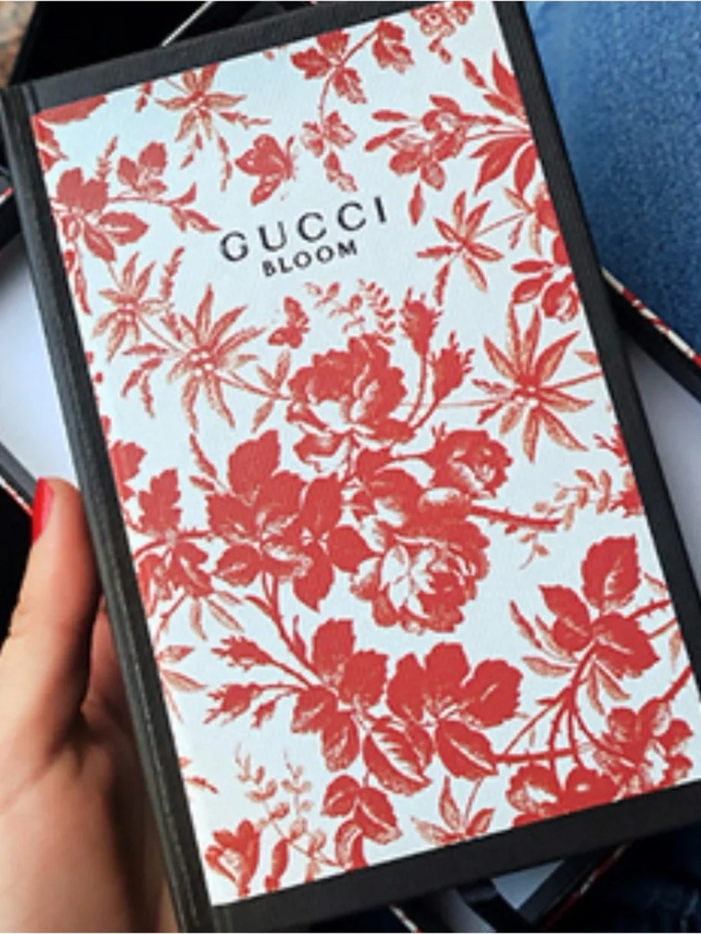 Gucci Beauty Bloom Hardcover Notebook with Box - NIP